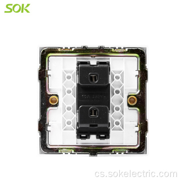 elektrické zásuvky 1Gang 2Pin Socket Outlet CB certifikace